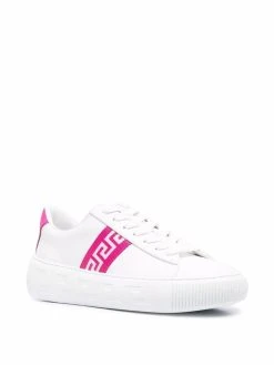 Versace baskets à imprimé Greca