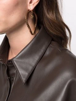 Versace créoles à motif Medusa