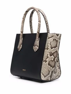 Un Tarif Préférentiel Versace Sac cabas à empiècements contrastants sacs cabas femme 11 Versace sac cabas à empiècements contrastants