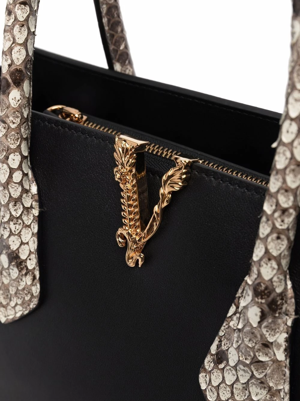 Un Tarif Préférentiel Versace Sac cabas à empiècements contrastants sacs cabas femme 7 Versace sac cabas à empiècements contrastants