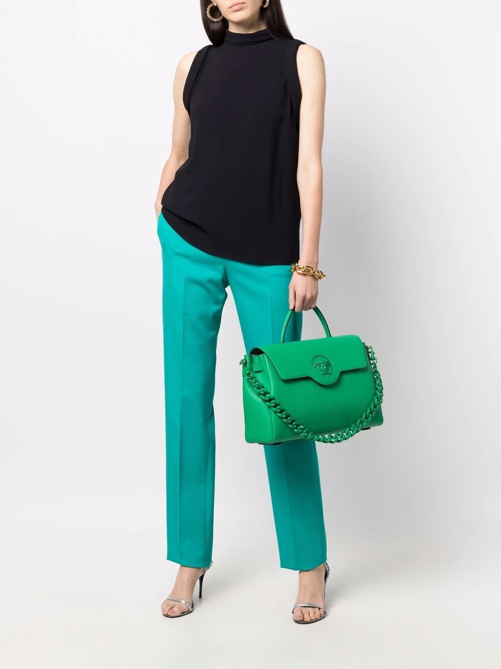 Qualité absolue Versace Sac à main La Medusa sacs cabas femme 4 Versace sac à main La Medusa