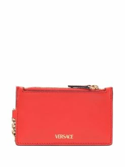 Versace portefeuille à imprimé géométrique