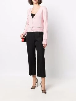 Versace cardigan boutonné à col v