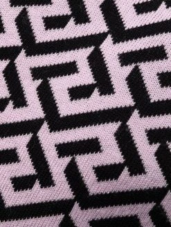 Qualité Supérieure Versace Robe La Greca mi longue robes de jour femme 16 Versace robe La Greca mi-longue