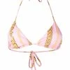 Versace bikini à imprimé chaine