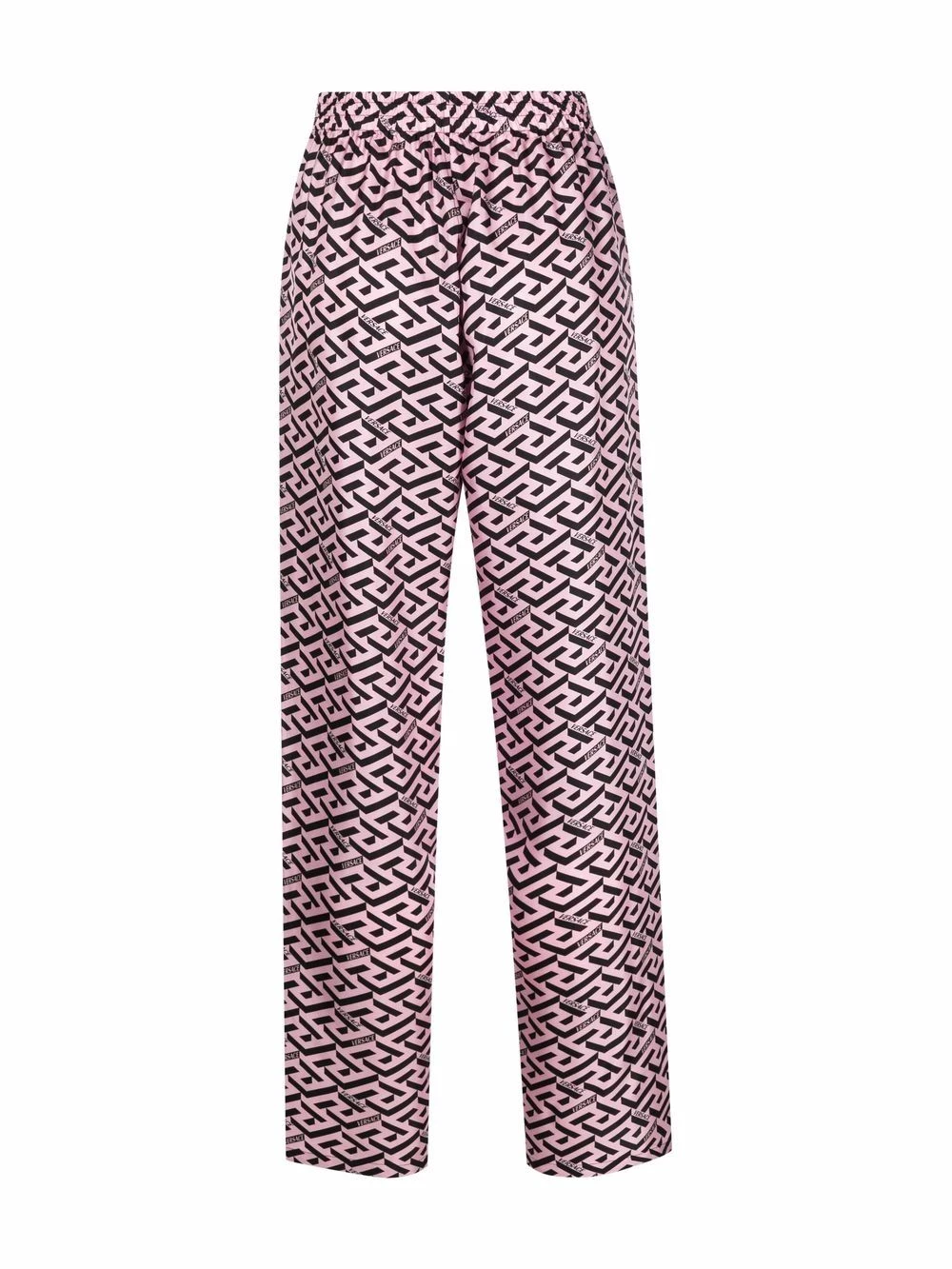 Versace Pantalon de pyjama à imprimé La Greca Signature Prix Acceptable bas de pyjama femme 4 Versace pantalon de pyjama à imprimé La Greca Signature