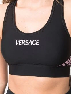 Versace brassière de sport à imprimé La Greca
