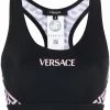 Versace brassière de sport à imprimé La Greca