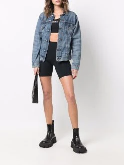 Versace brassière de sport à imprimé La Greca