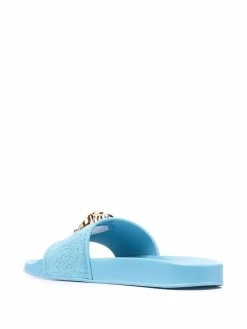 Prix Dynamité Versace Claquettes à plaque Medusa tongs & claquettes femme 8 Versace claquettes à plaque Medusa