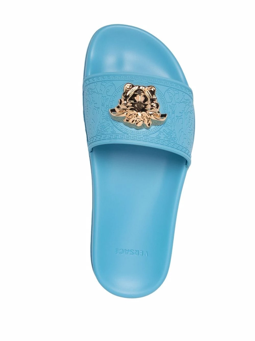 Prix Dynamité Versace Claquettes à plaque Medusa tongs & claquettes femme 6 Versace claquettes à plaque Medusa