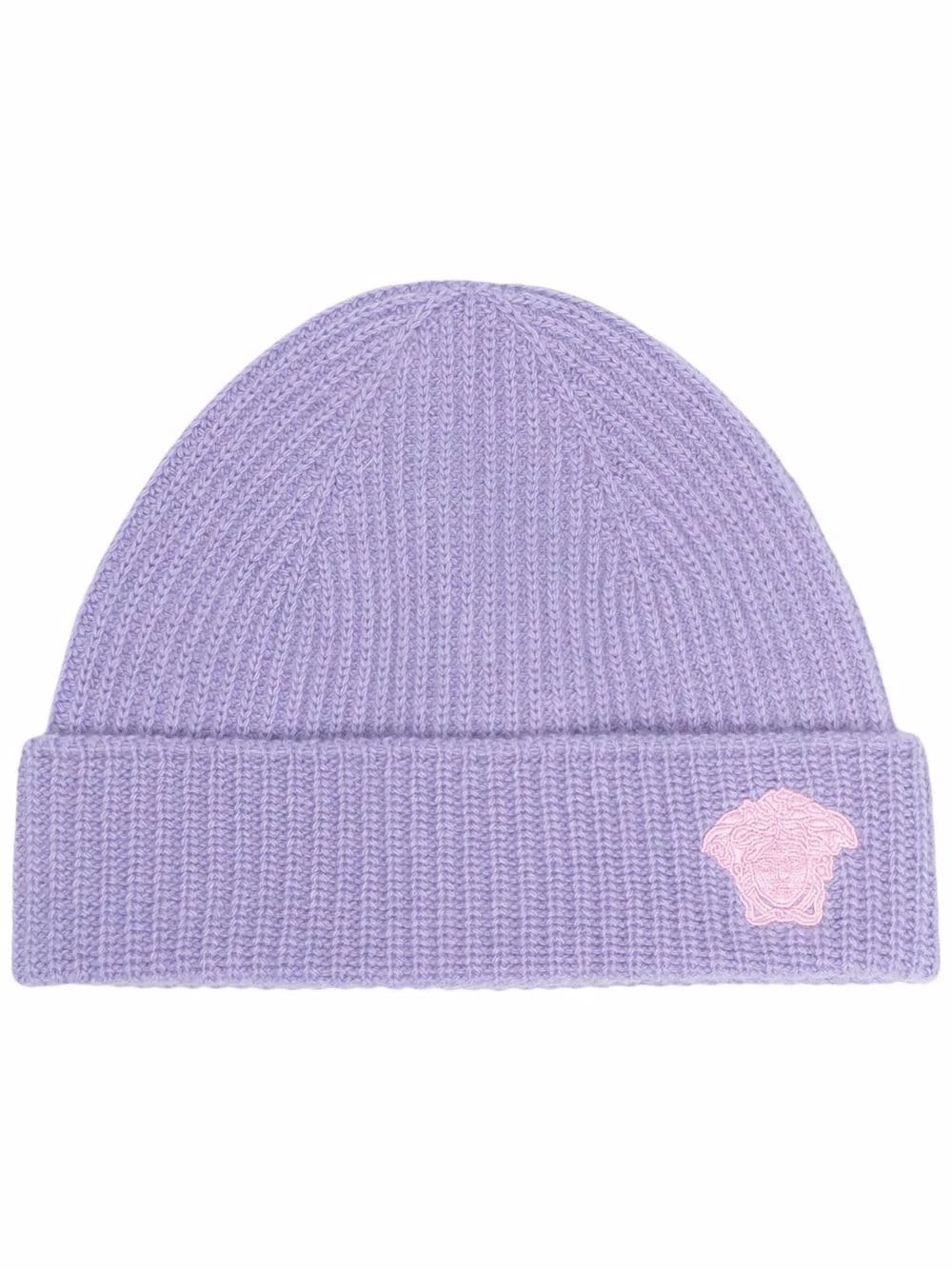 Versace Prix Ourlé Bonnet nervuré à logo Medusa chapeaux, bonnets & casquettes femme 3 Versace bonnet nervuré à logo Medusa