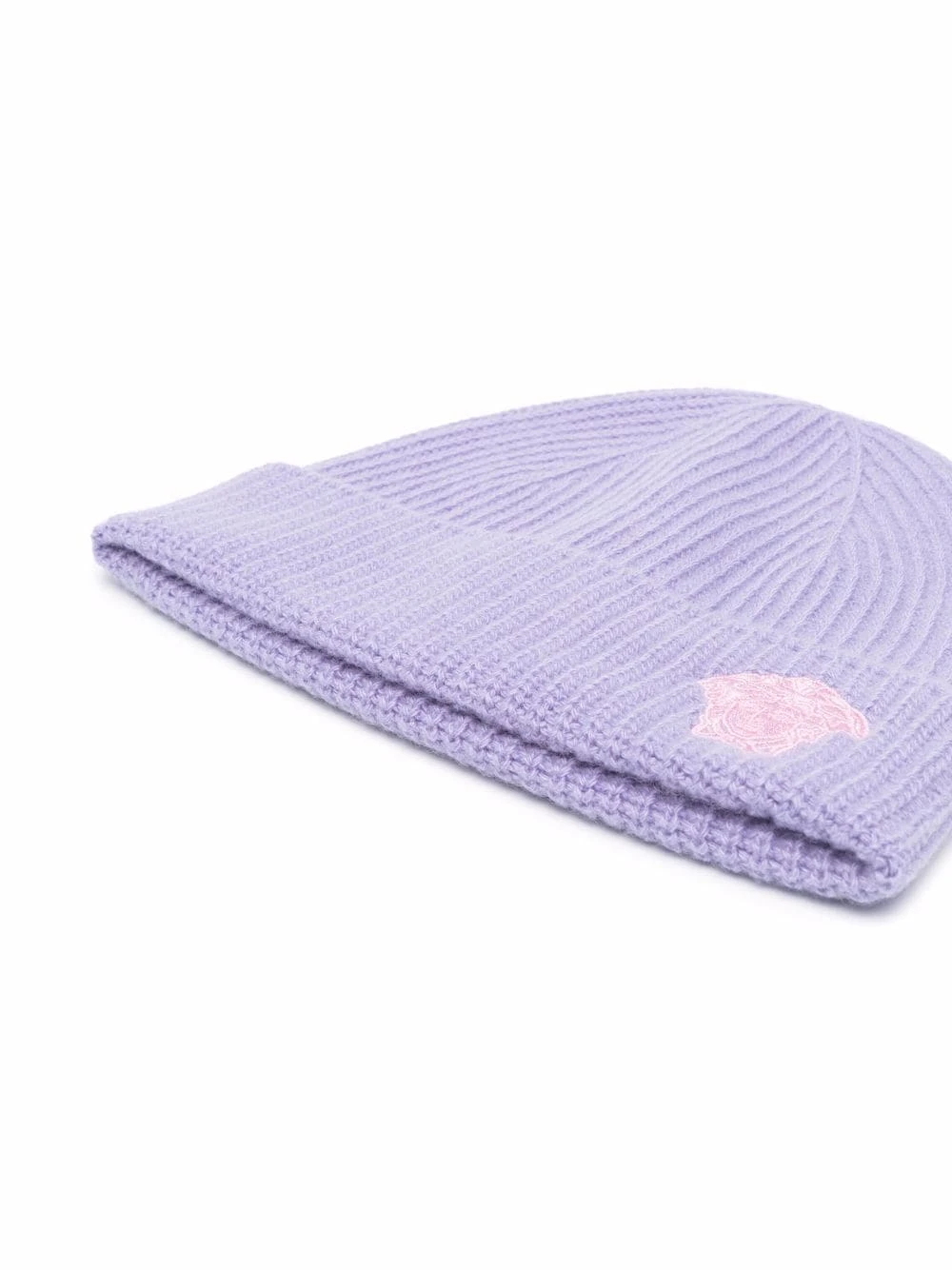 Versace Prix Ourlé Bonnet nervuré à logo Medusa chapeaux, bonnets & casquettes femme 4 Versace bonnet nervuré à logo Medusa