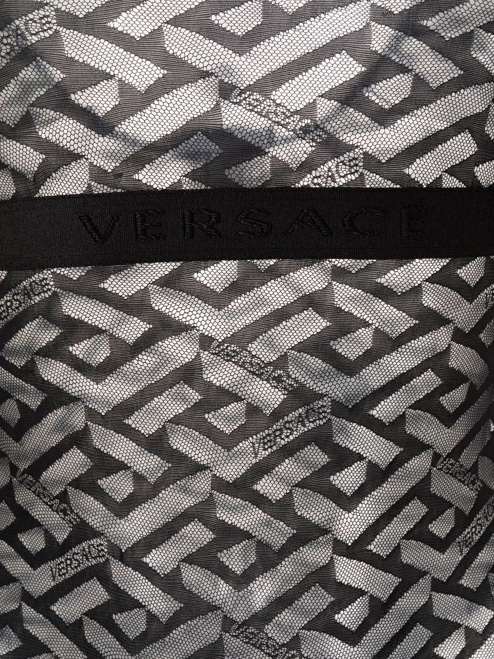 Versace Bas Prix Body La Greca en tulle bodies femme 5 Versace body La Greca en tulle