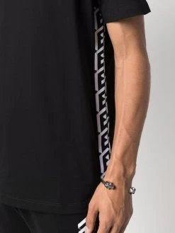 Versace t-shirt à détails imprimés La Greca