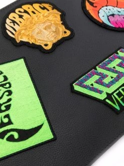 Versace pochette à patch logo