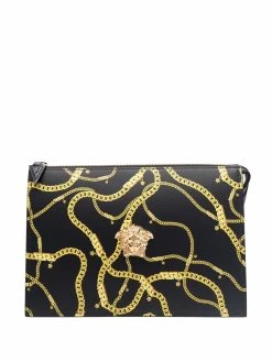 Versace pochette à plaque Medusa