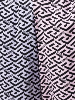 Versace bermuda à imprimé Greca