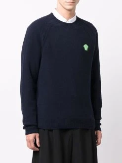 Versace pull à broderies Medusa Head