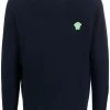 Versace pull à broderies Medusa Head