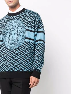 Versace pull La Greca Medusa en jacquard