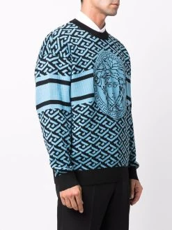Versace pull La Greca Medusa en jacquard