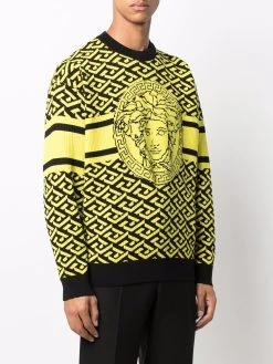 Versace pull La Greca Medusa en jacquard