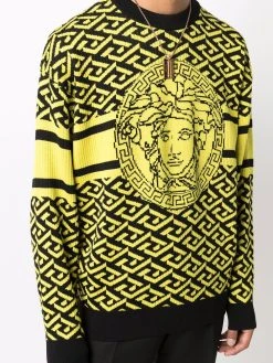 Versace pull La Greca Medusa en jacquard