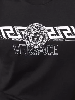 Versace t-shirt à logo imprimé