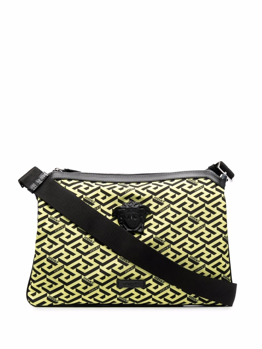 Garantie De Qualité 100% Versace Pochette d'ordinateur zippée à logo sacs ordinateur & porte-documents homme 3 Versace pochette d'ordinateur zippée à logo