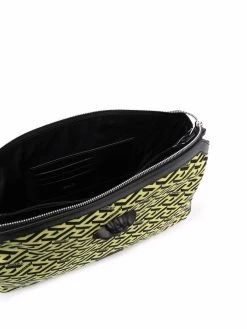 Garantie De Qualité 100% Versace Pochette d'ordinateur zippée à logo sacs ordinateur & porte-documents homme 11 Versace pochette d'ordinateur zippée à logo