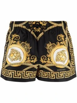 Versace short de bain à logo Medusa imprimé