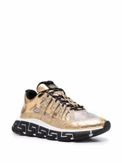 Versace baskets Trigreca à découpes