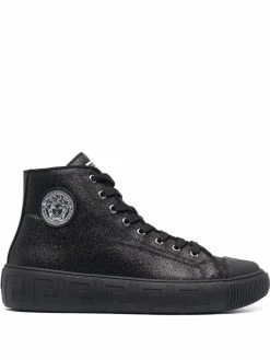 Versace baskets montantes Greca