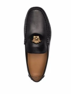 Versace mocassins Medusa Head en cuir