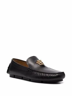 Versace mocassins Medusa Head en cuir