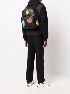 Versace sac à dos La Medusa en cuir