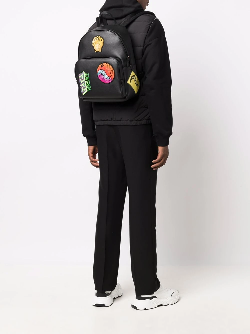 Versace Sac à dos La Medusa en cuir Bas Prix sacs à dos homme 4 Versace sac à dos La Medusa en cuir