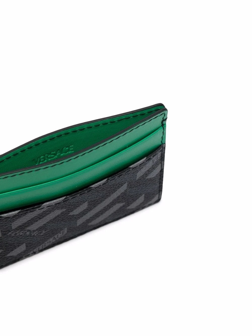 Versace Porte cartes en cuir à imprimé Greca Meilleur Prix Garanti portefeuilles & porte-cartes homme 5 Versace porte-cartes en cuir à imprimé Greca