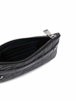 Versace Rabais Sac Archi à imprimé géométrique pochettes & minaudières homme 11 Versace sac Archi à imprimé géométrique