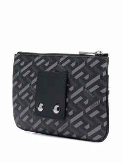 Versace Rabais Sac Archi à imprimé géométrique pochettes & minaudières homme 9 Versace sac Archi à imprimé géométrique