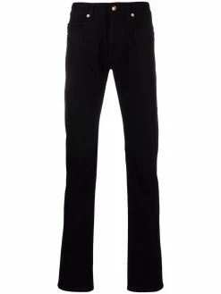 Versace jean droit à motif Medusa brodé