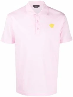 Versace polo à patch logo