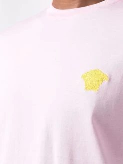 Versace t-shirt à logo brodé Medusa