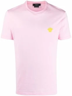 Versace t-shirt à logo brodé Medusa