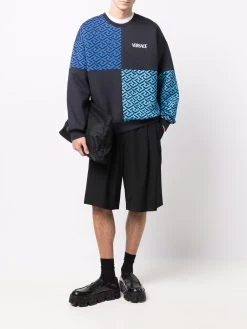 Versace sweat à imprimé La Greca