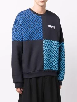 Vendre Versace Sweat à imprimé La Greca sweats homme 9 Versace sweat à imprimé La Greca