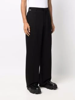 Versace pantalon de costume à coupe ample