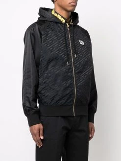 Versace veste à imprimé Greca