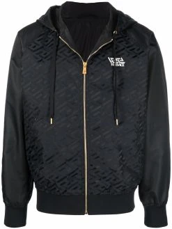 Versace veste à imprimé Greca